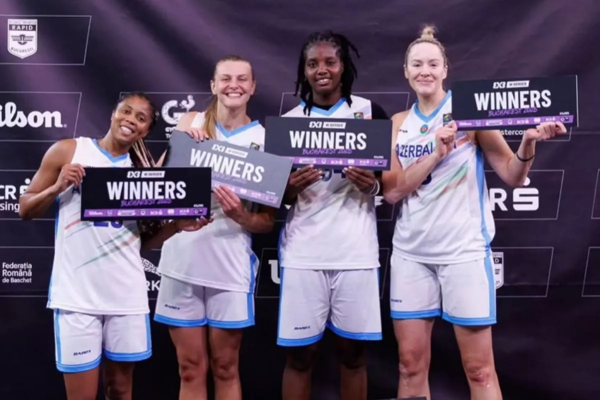 Azerbaijan Women’s National Basketball Team Clinches FIBA 3x3 World Series Title in Bucharest