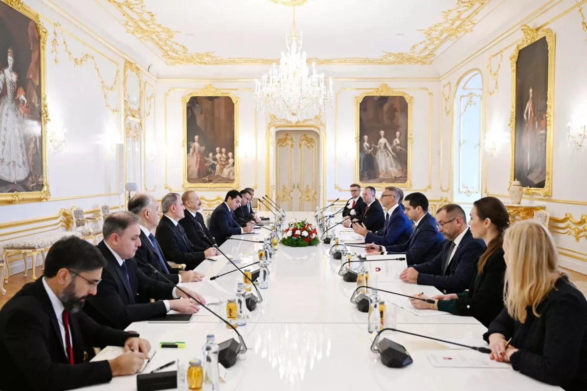 President Aliyev Meets with Slovakia's National Council Speaker