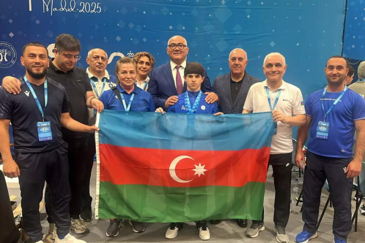 Azerbaijan Wins 7 Medals at 2025 European Youth and U15 Championships in Spain