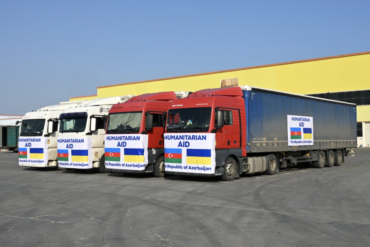 Azerbaijan Sends New Shipment of Humanitarian Aid to Ukraine