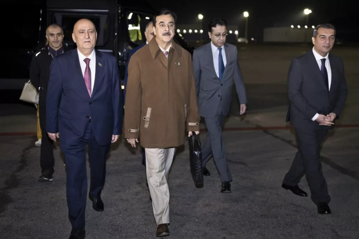 Pakistan Senate Chairman Arrives in Azerbaijan for Conference