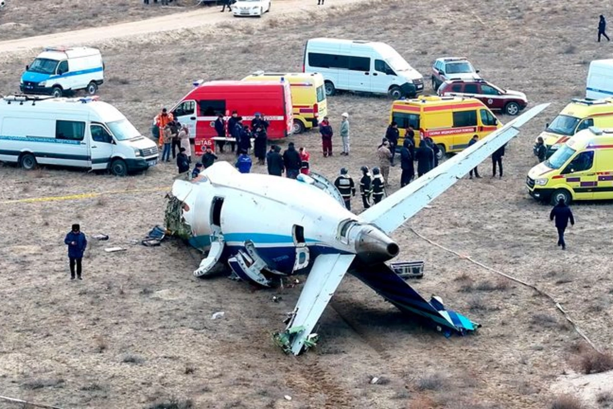 State of Local Emergency Declared in Plane Crash Site in Kazakhstan