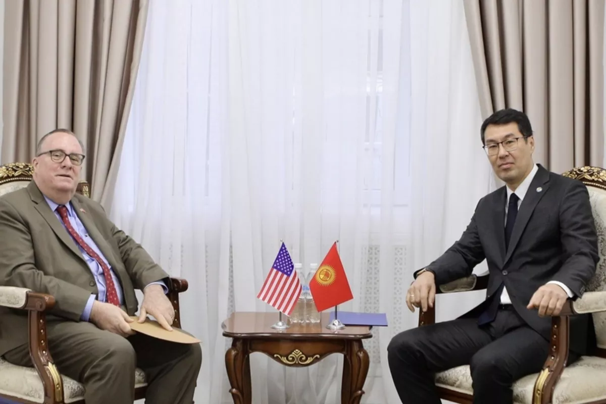 Kyrgyz Deputy FM Meets US Ambassador to Boost Bilateral Ties