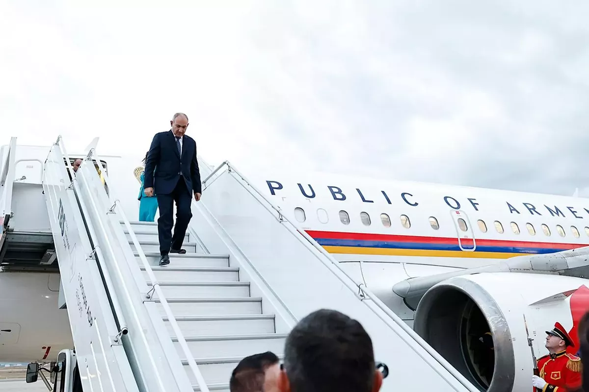 Armenian PM Embarks on Two-Day Official Visit to Kazakhstan