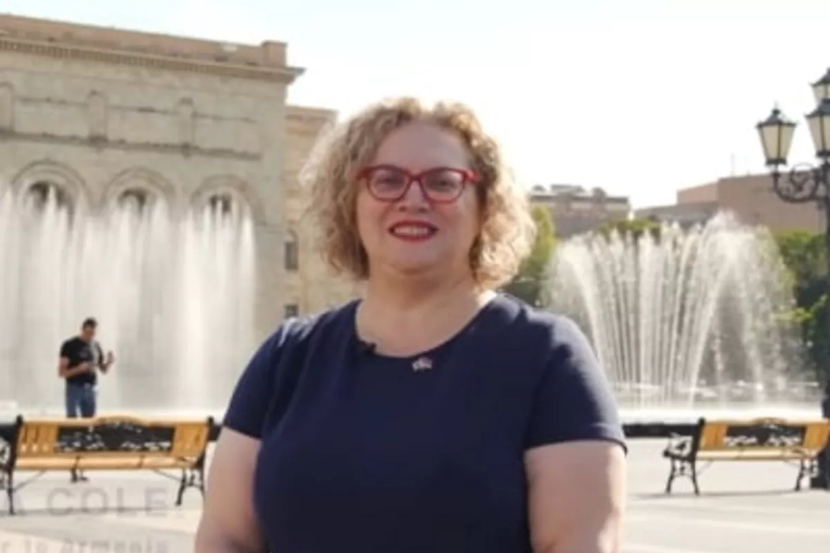 New UK Ambassador to Armenia Addresses Public in Armenian