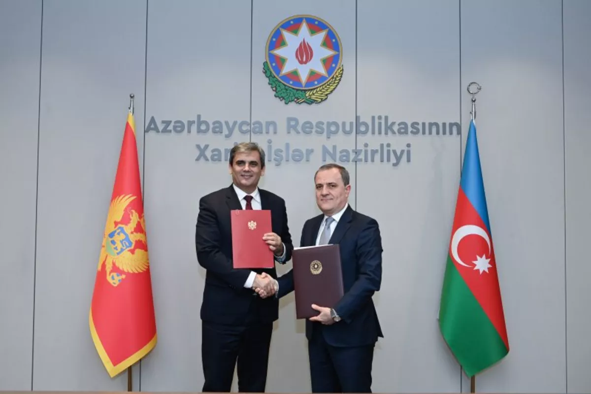 Azerbaijan, Montenegro Sign MoU on Consular Cooperation