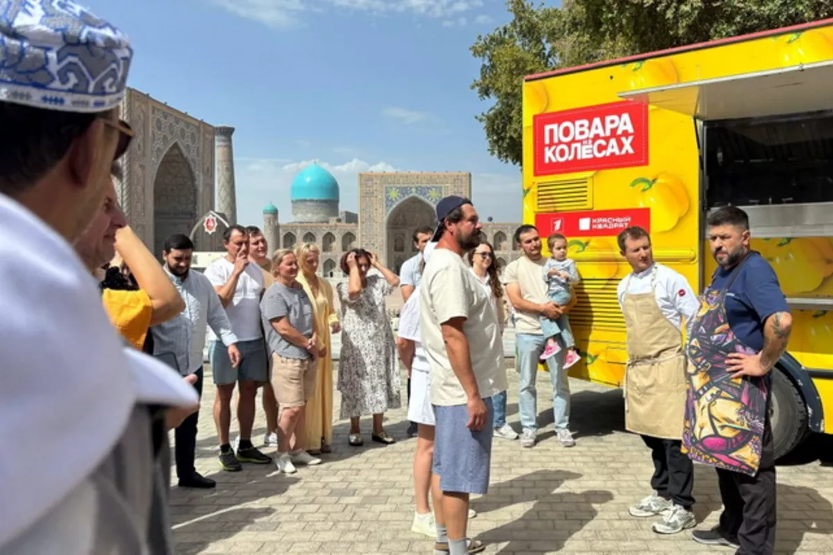 “Chefs on Wheels” Showcases Uzbekistan’s Culinary and Cultural Riches to Millions of Russian Viewers