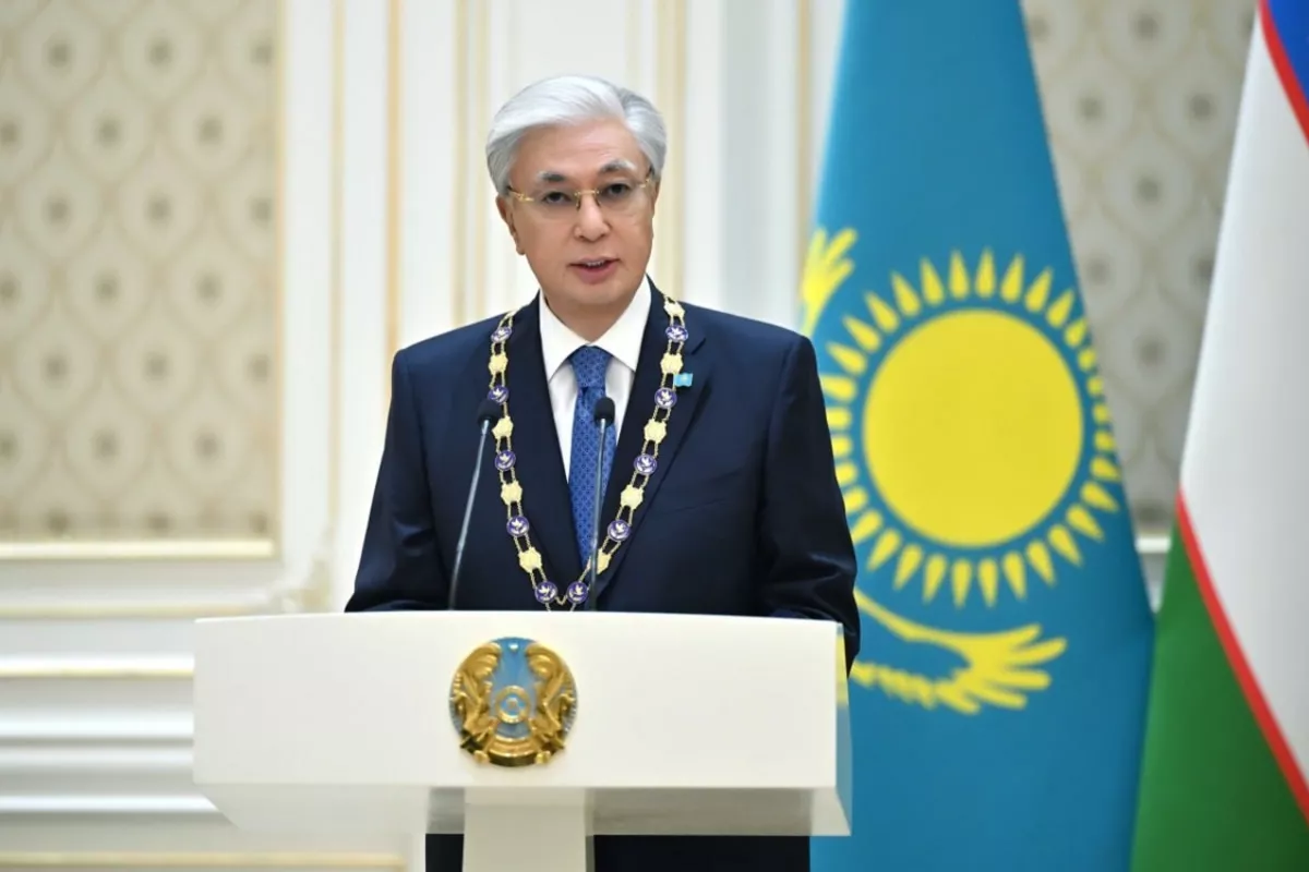 Kazakh Leader Receives Uzbekistan’s Highest Friendship Order from President Mirziyoyev