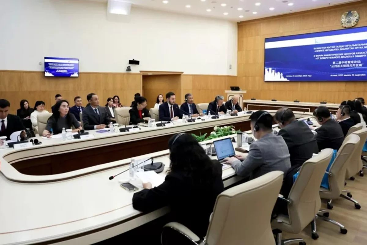 II Kazakhstan-China Think Tank Forum Held in Astana