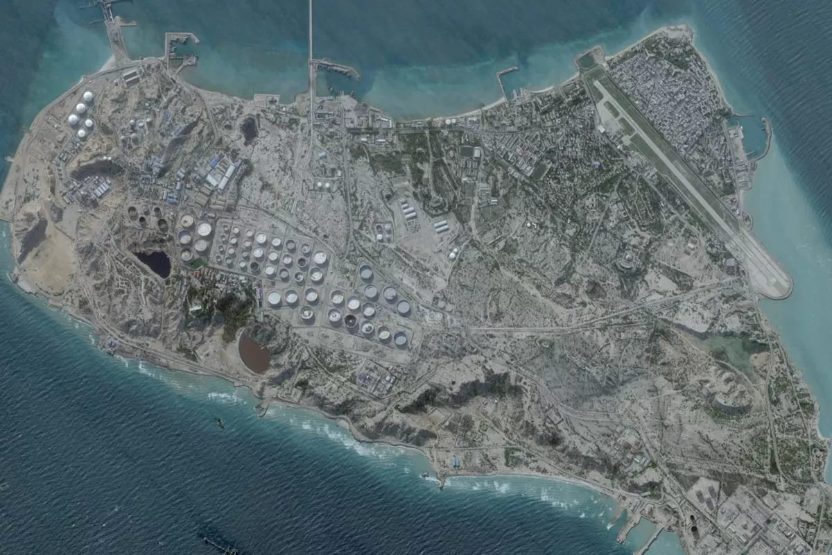 Iranian Tanker Under Attack Near Major Oil Export Terminal
