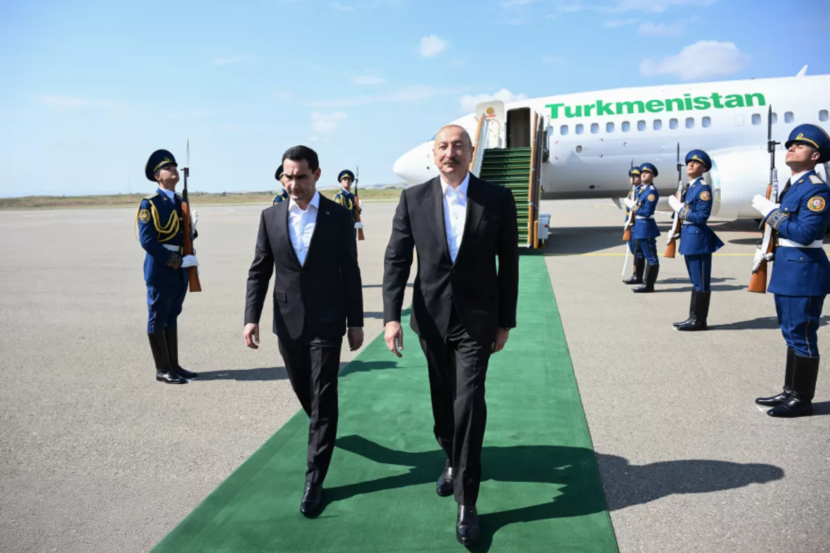 Turkmen President Visits Azerbaijan’s Fuzuli District During State Trip