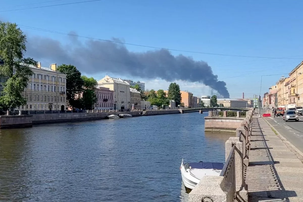 Russia's St. Petersburg Hit by Ukrainian Drone Attack