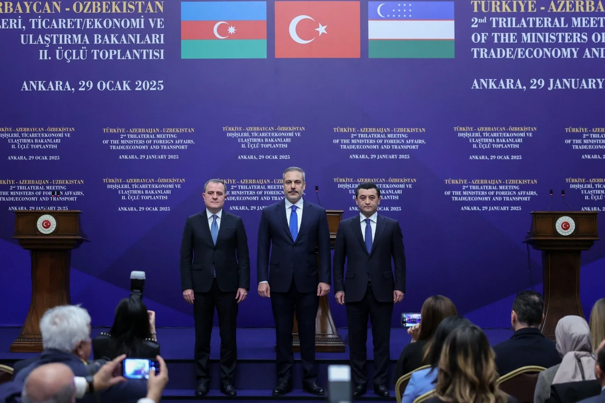 Türkiye, Azerbaijan, and Uzbekistan Form New Eurasian Economic Hub