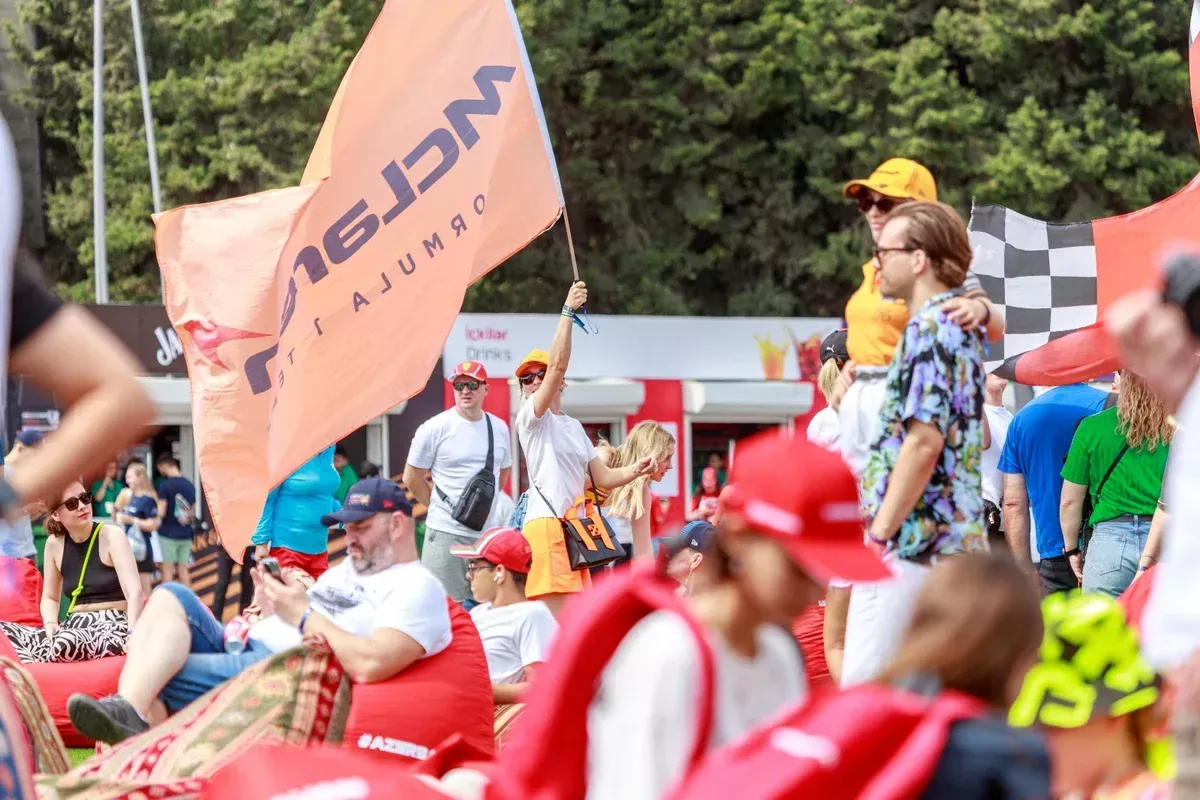 Baku Boulevard Turns Into F1 Fan Zone Ahead of Grand Prix