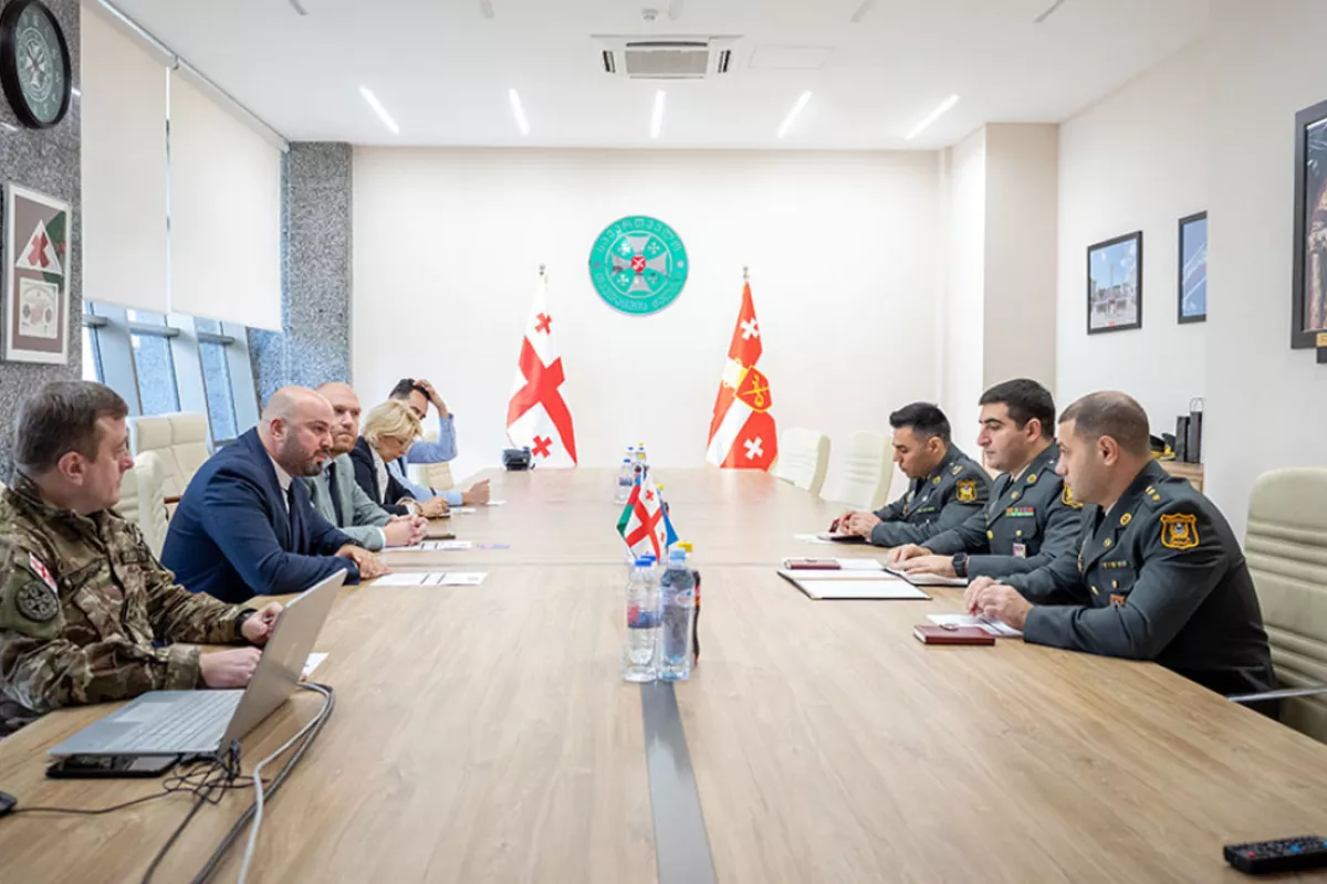 Azerbaijani and Georgian Military Experts Explore Strengthening Cybersecurity Cooperation