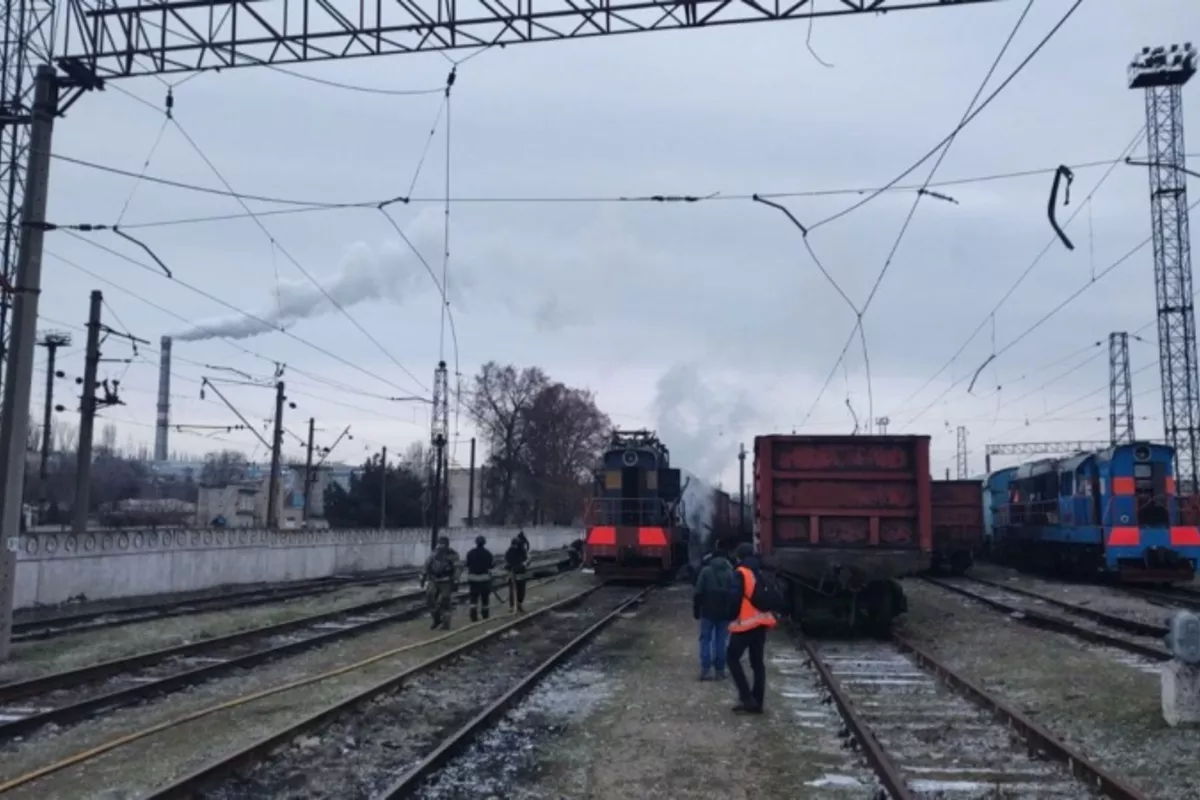 Drone Attack Hits Railway Station in Ukraine's Zaporizhzhia