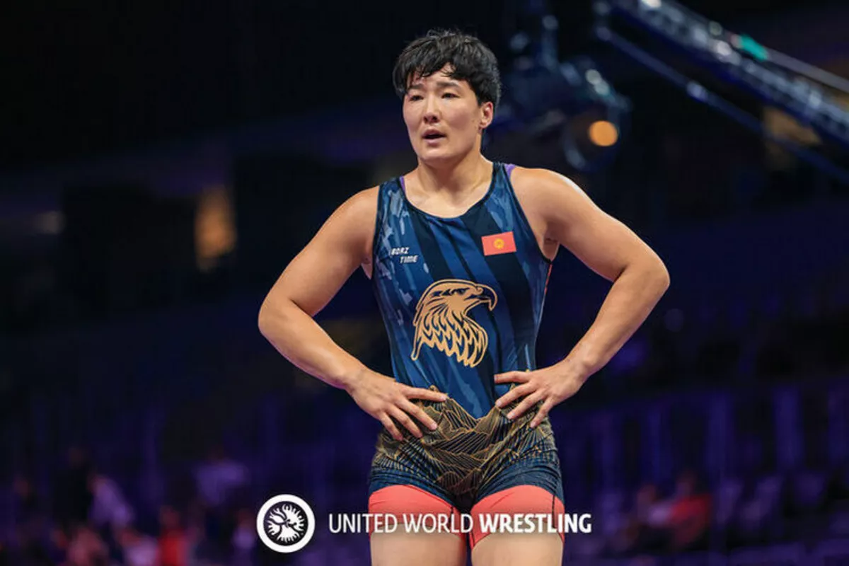 Kyrgyz Wrestler Wins Silver at World Championships in Croatia