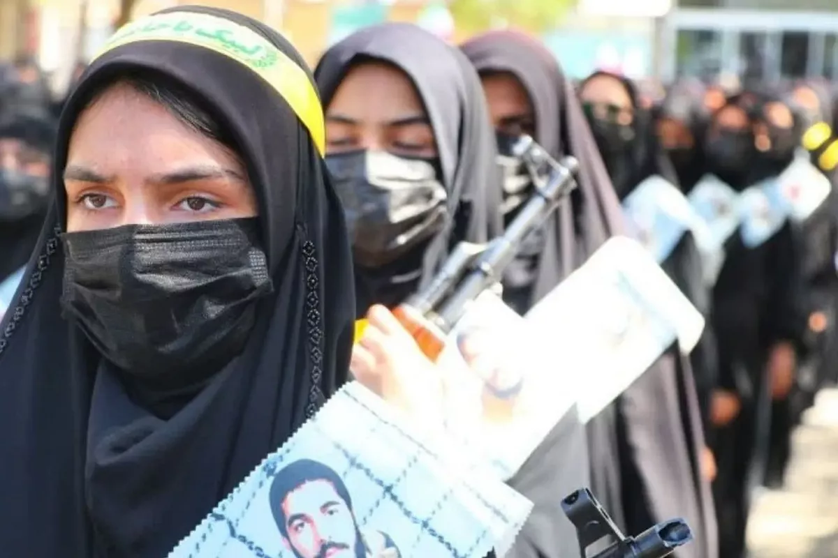 Iran Stages Armed Women's Parade Amid Growing Questions Over AI Videos