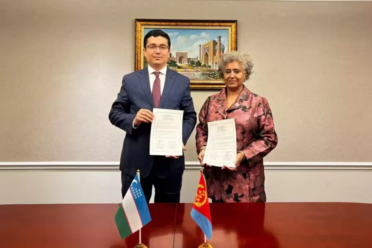 Uzbekistan Forms Diplomatic Relations with Eritrea