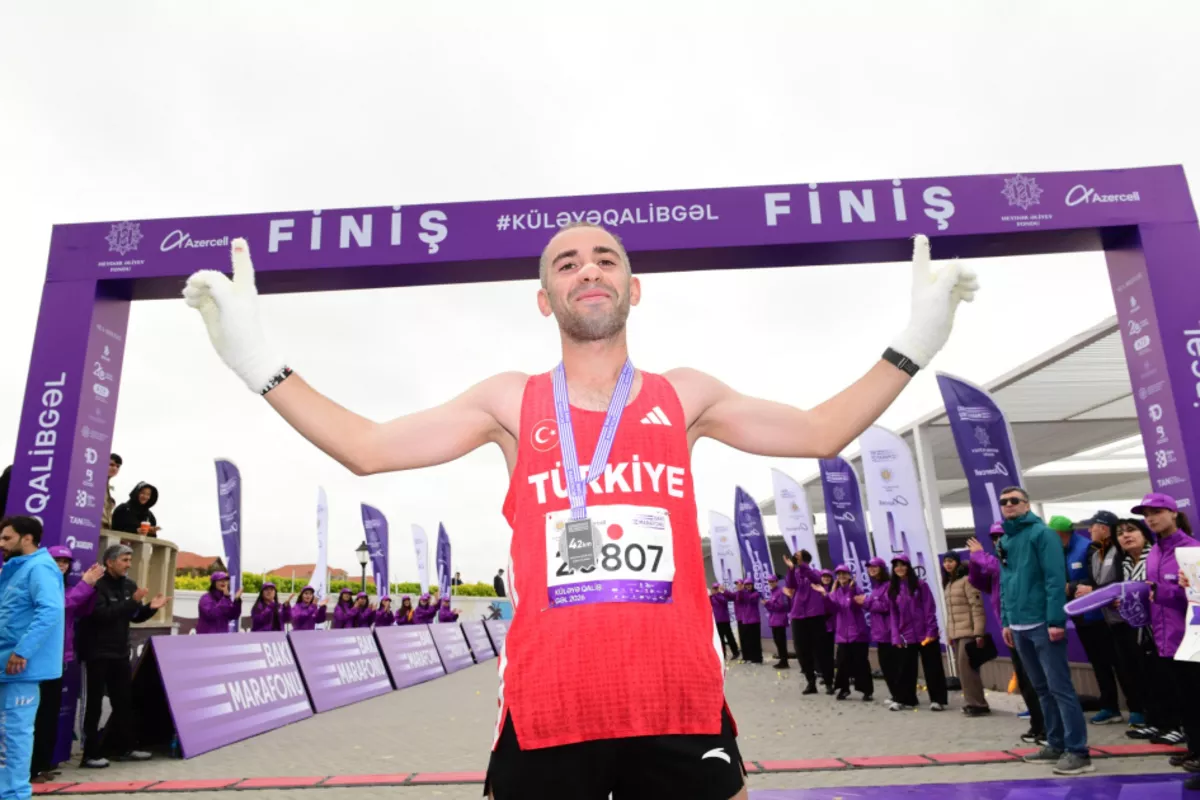 Turkish Runner Wins Baku Marathon 2026 in Record Turnout