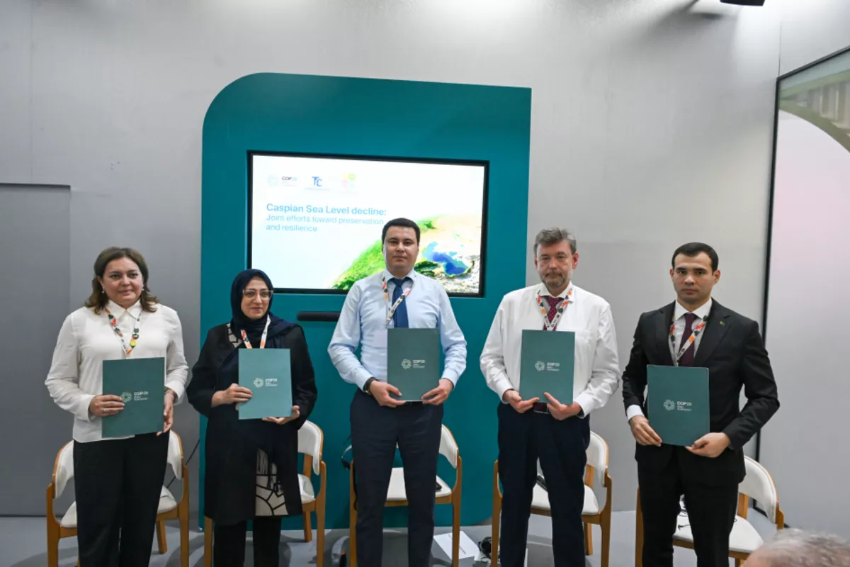 COP30 Holds High-Level Meeting on Declining Caspian Sea Levels