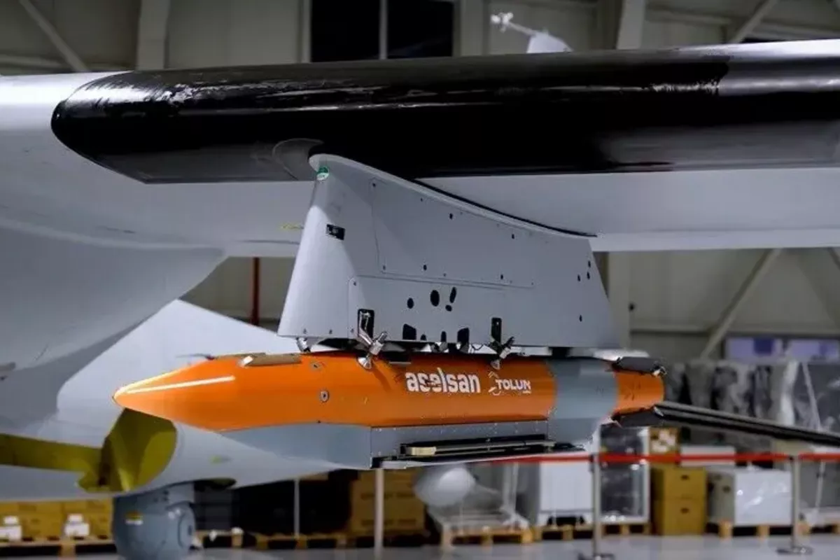 Türkiye Tests Tolun-P Bunker-Busting Munition with Akinci Drone