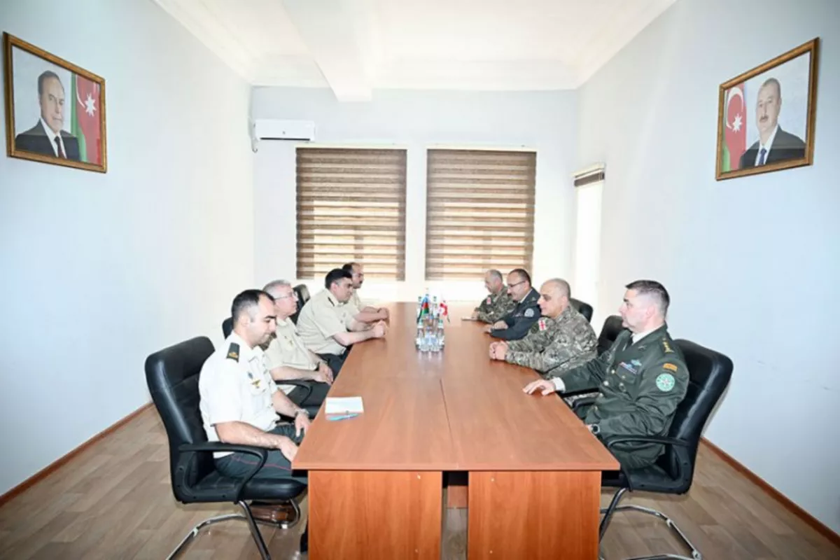 Azerbaijani, Georgian Military Medical Experts Hold Meeting in Baku