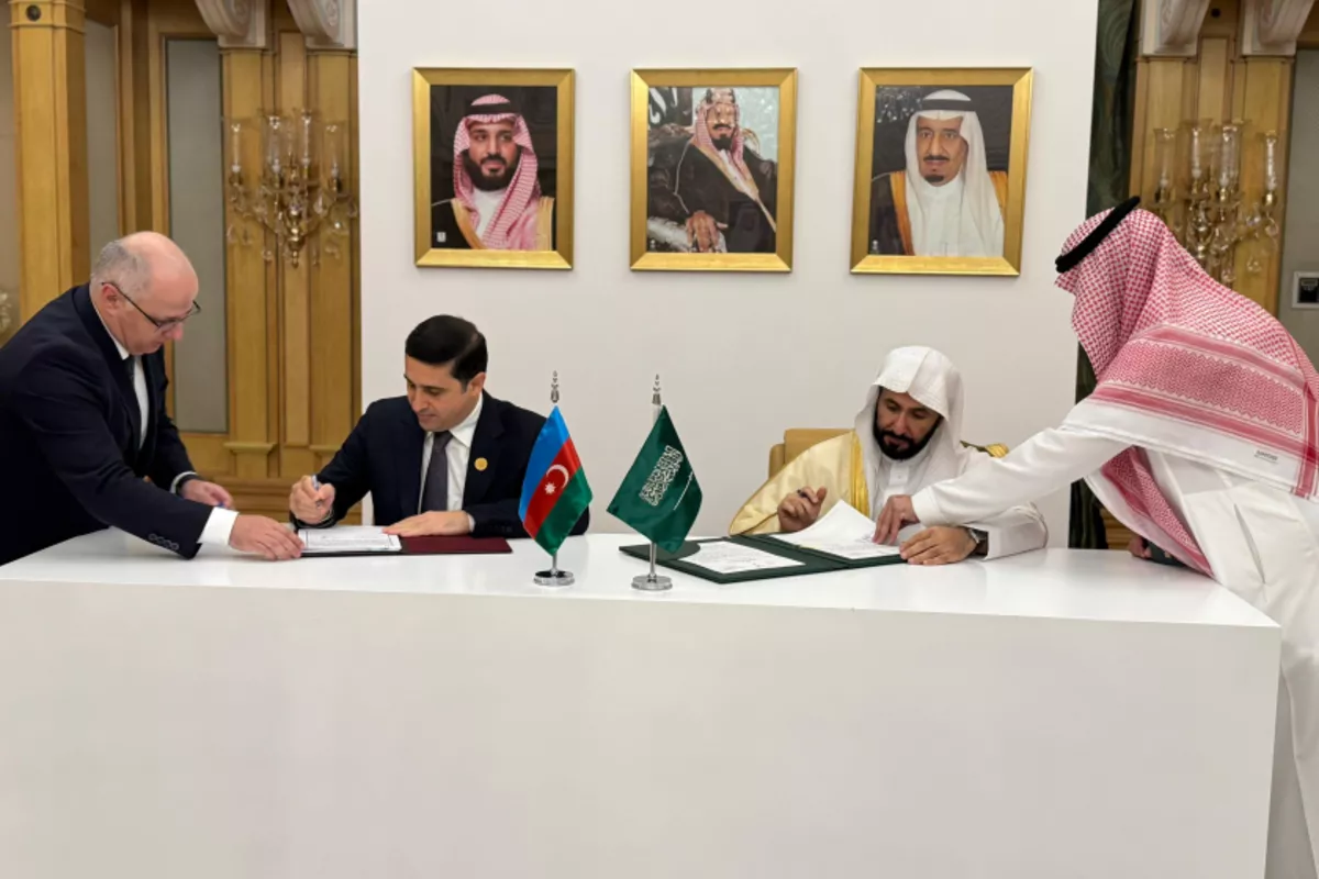 Azerbaijan and Saudi Arabia Sign Cooperation Agreement