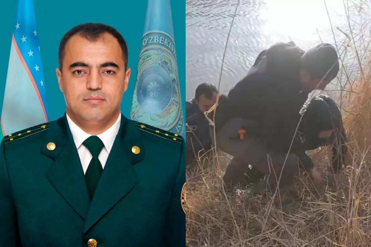 Uzbek Police Officer Rescues Mother of Four from Icy River