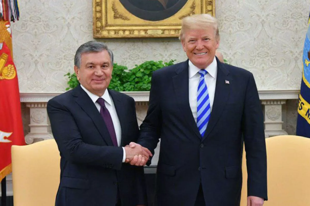 Mirziyoyev, Trump Discuss Further Enhancing Uzbekistan-US Partnership