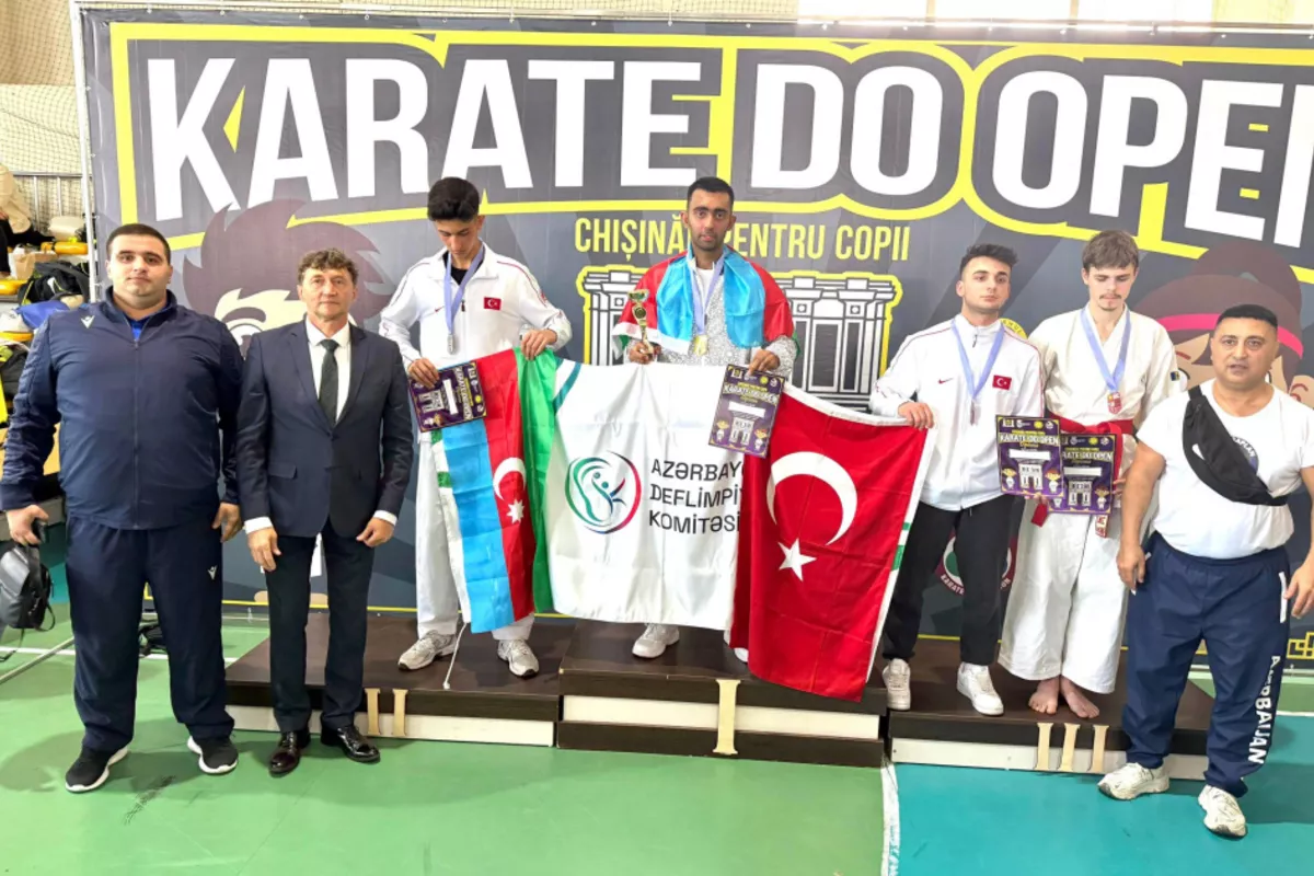 Azerbaijani Karate Athletes Win Six Medals at Tournament in Moldova