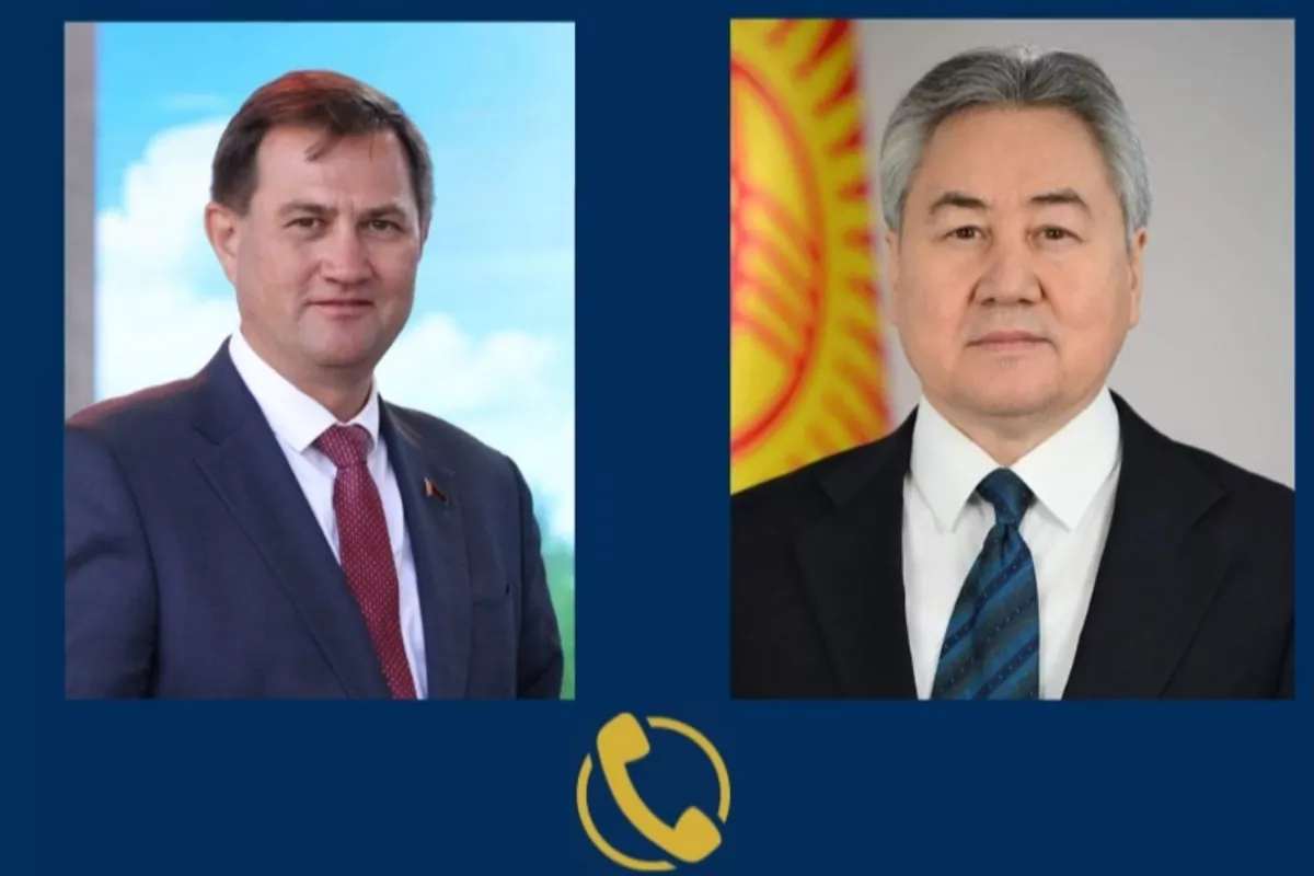 Kyrgyz, Belarusian FMs Discuss Bilateral Ties, SCO Cooperation