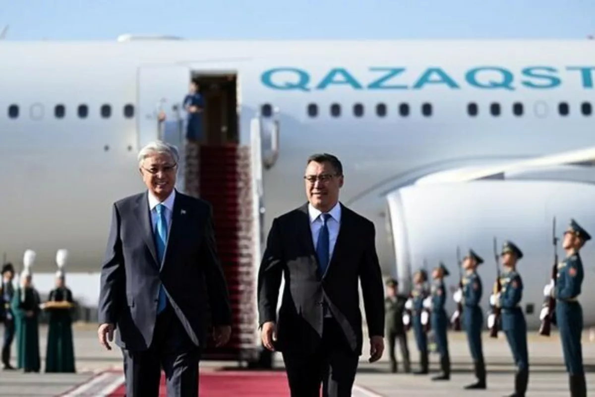 Kazakh President Arrives in Kyrgyzstan for High-Level Meetings