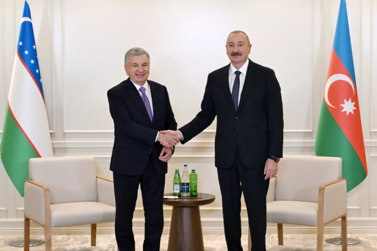 Aliyev, Mirziyoyev Discuss Expanding Azerbaijan-Uzbekistan Strategic Partnership