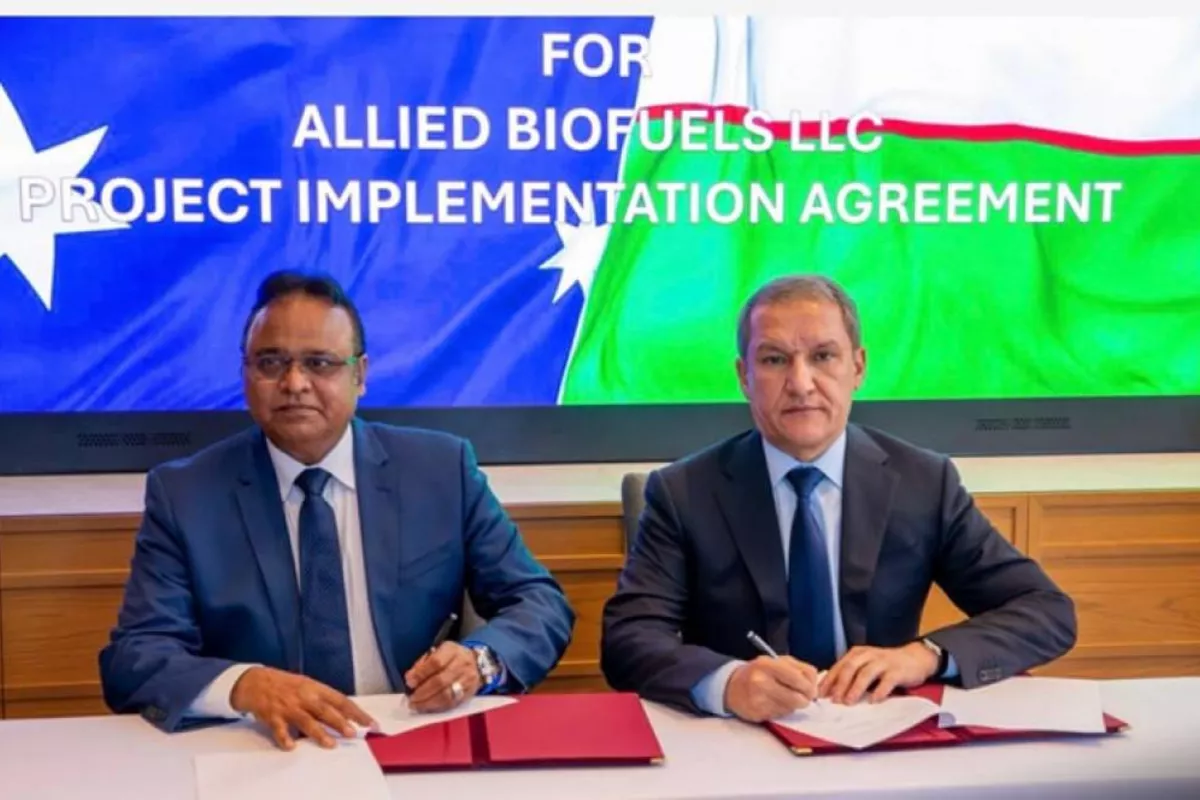 Uzbekistan Unveils $6 Billion Sustainable Aviation Fuel Mega-Project