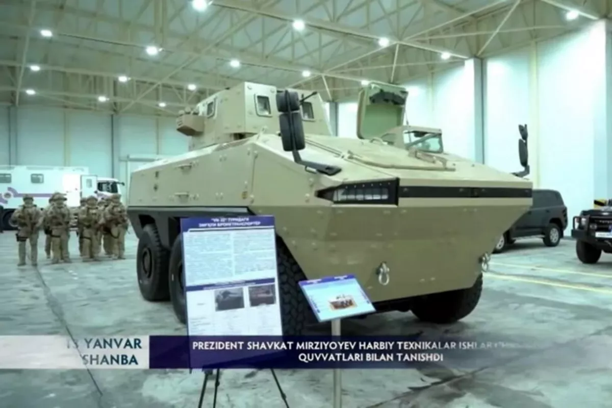 Uzbekistan Begins Testing Chinese VN22 Armored Vehicle