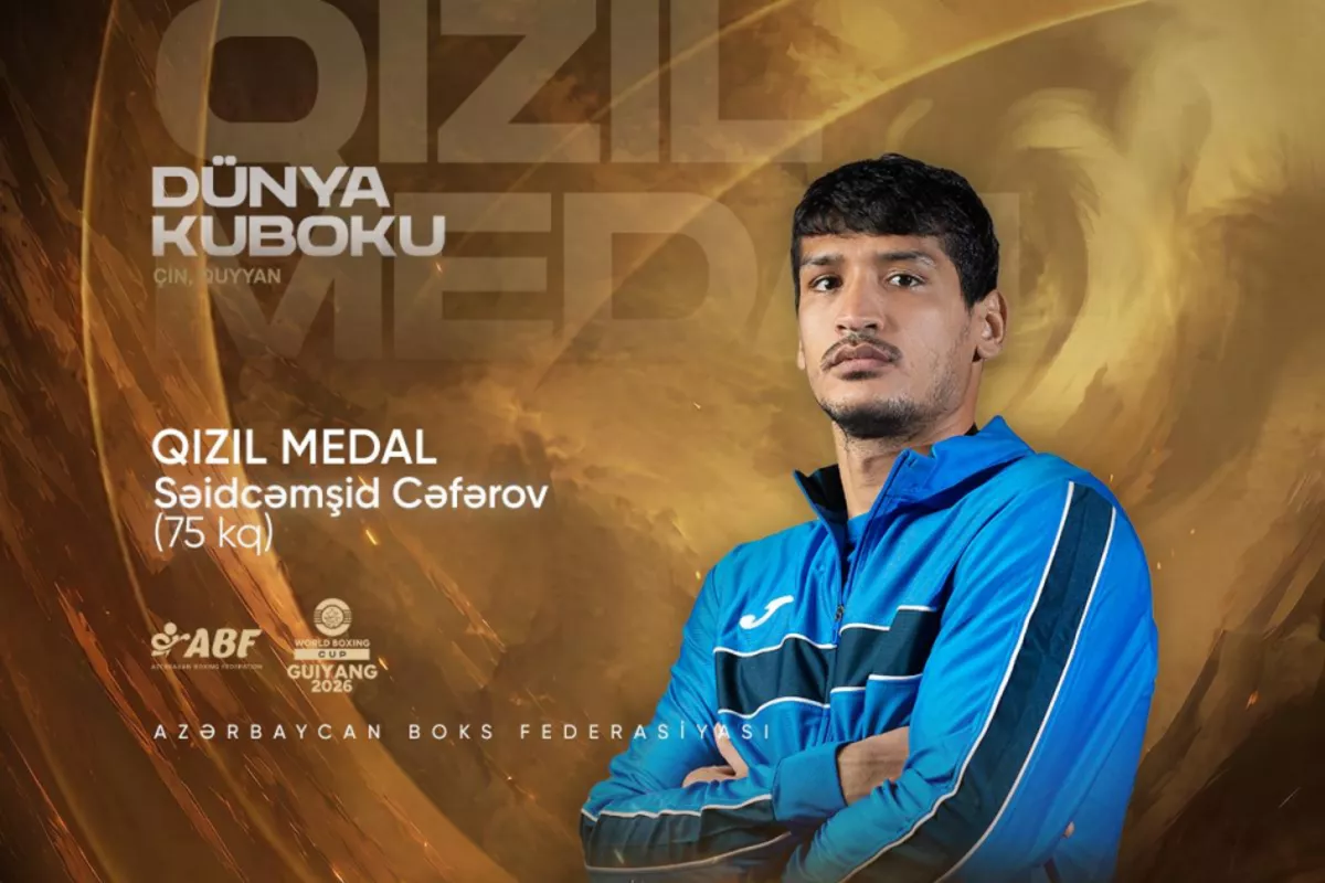 Azerbaijani Boxer Dominates World Cup Final to Claim Gold in China