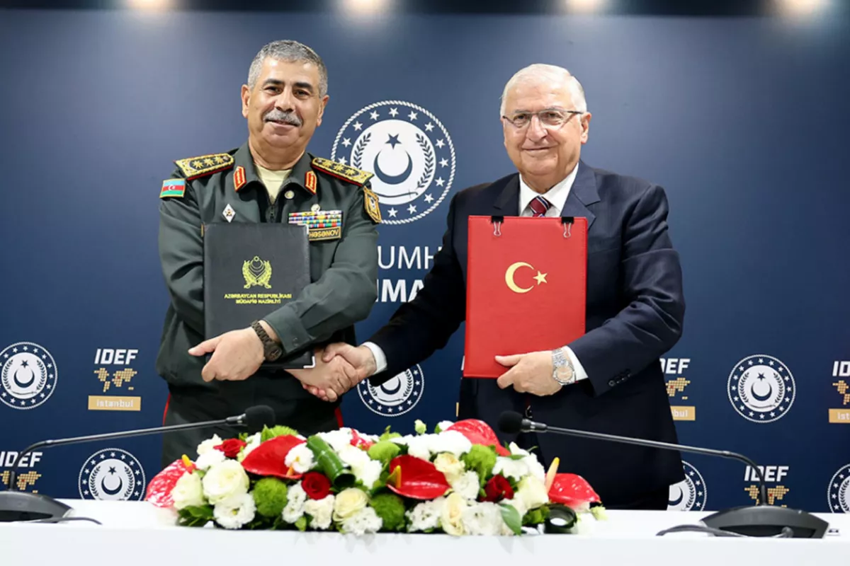 Azerbaijan, Türkiye Ink Memorandum on Strengthening Mutual Military Security