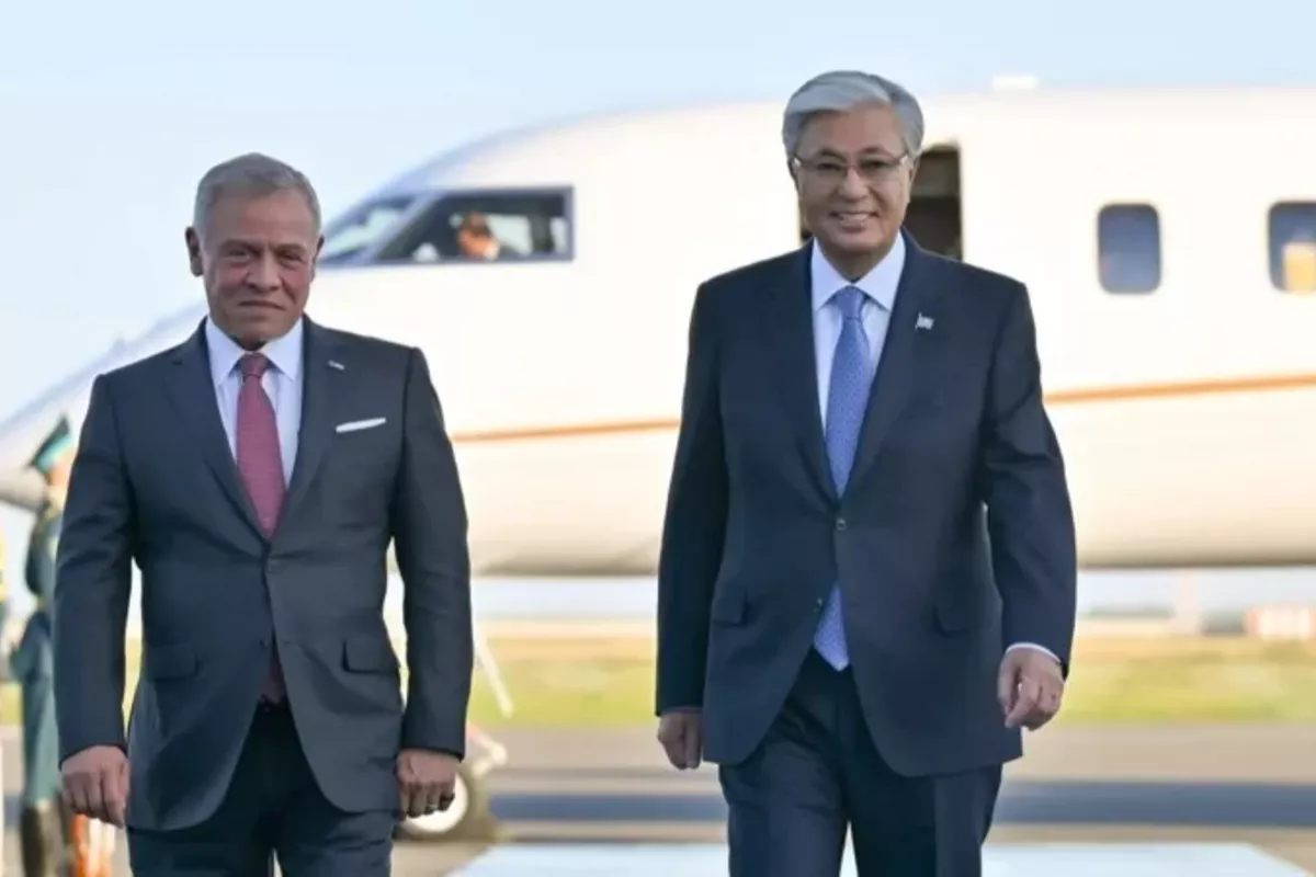 King of Jordan Arrives in Kazakhstan for Official Visit