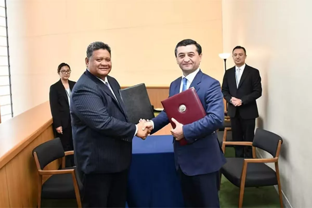 Uzbekistan, Palau Establish Diplomatic Ties, Expanding Global Outreach