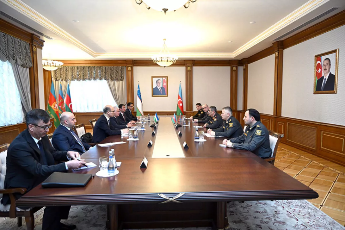 Azerbaijan, Uzbekistan Discuss Military Co-Op, Regional Security Issues