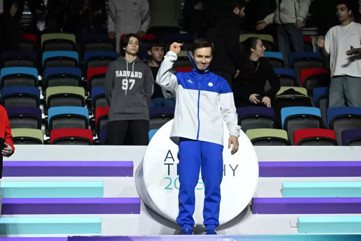 Azerbaijani Gymnast Clinches Gold at World Cup