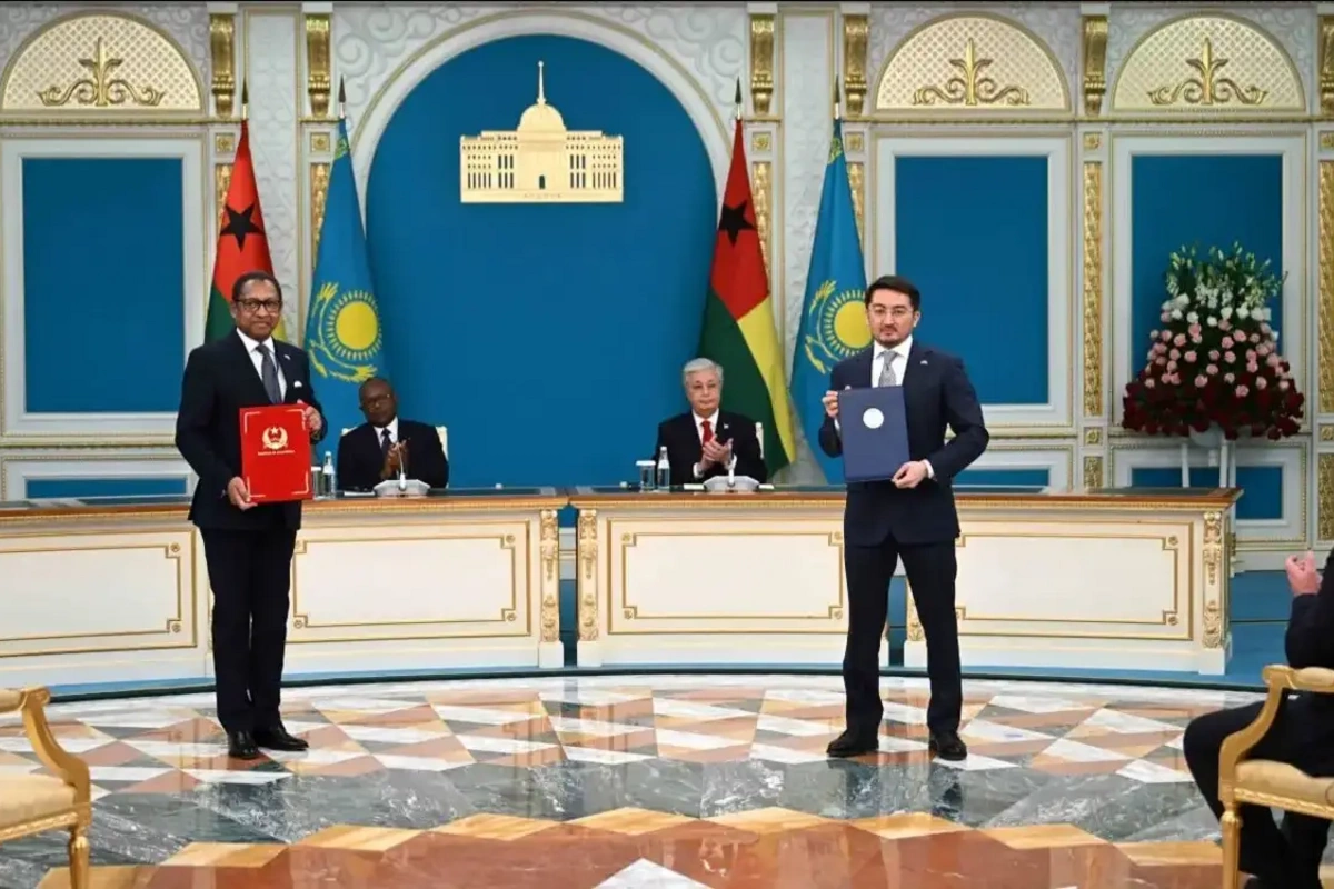 Kazakh and Guinea-Bissauan Presidents Issue Joint Statement