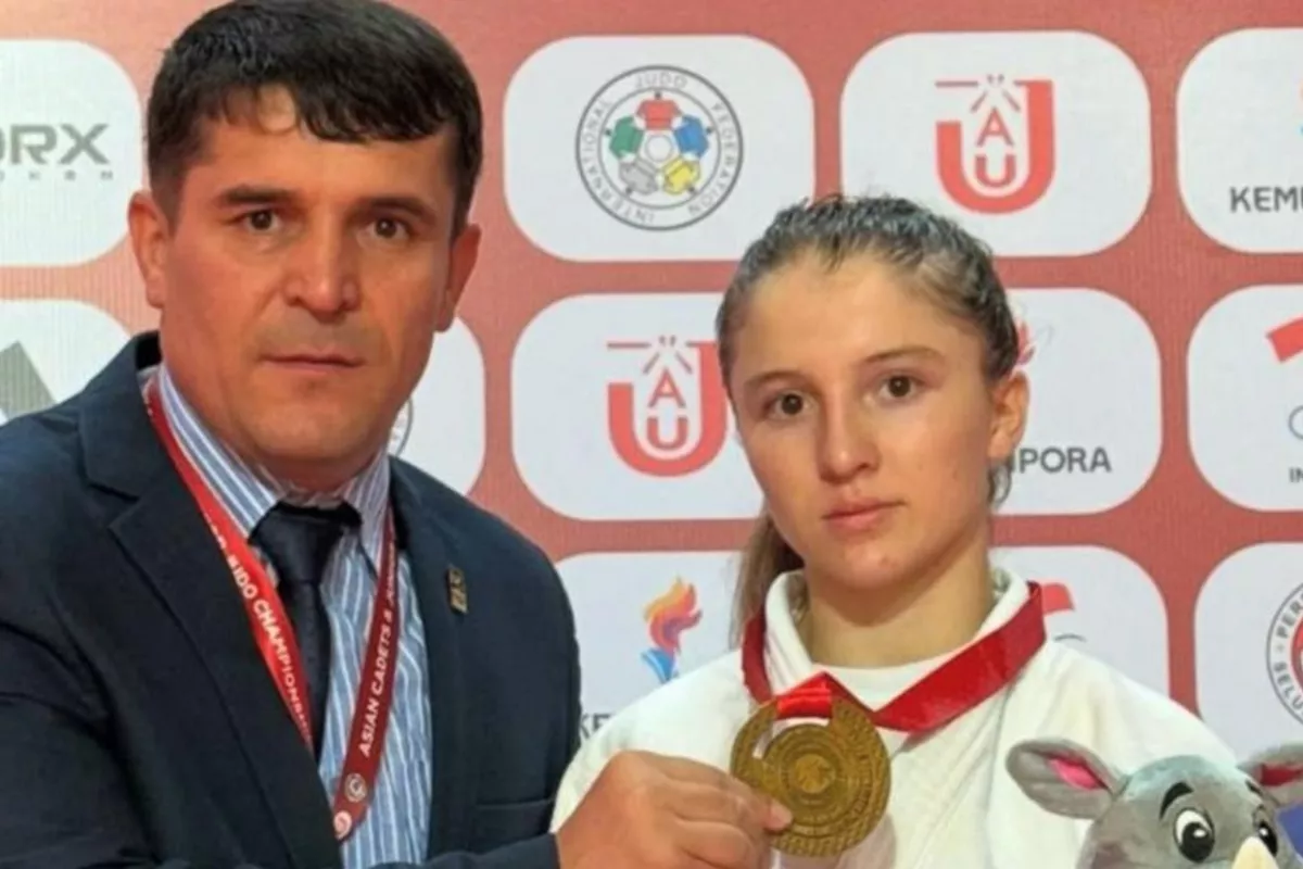 Tajik Judoka Makes History with Asian Cadet Championship Gold