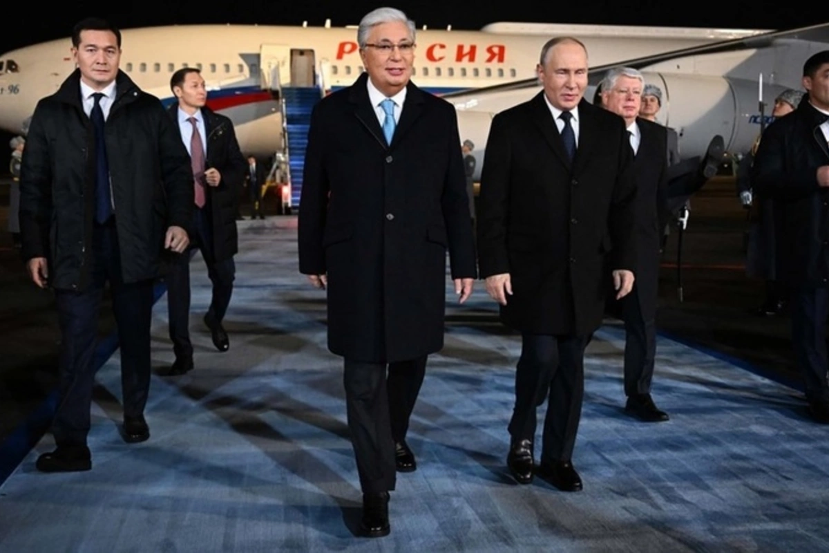 Russian President Arrives in Astana for State Visit