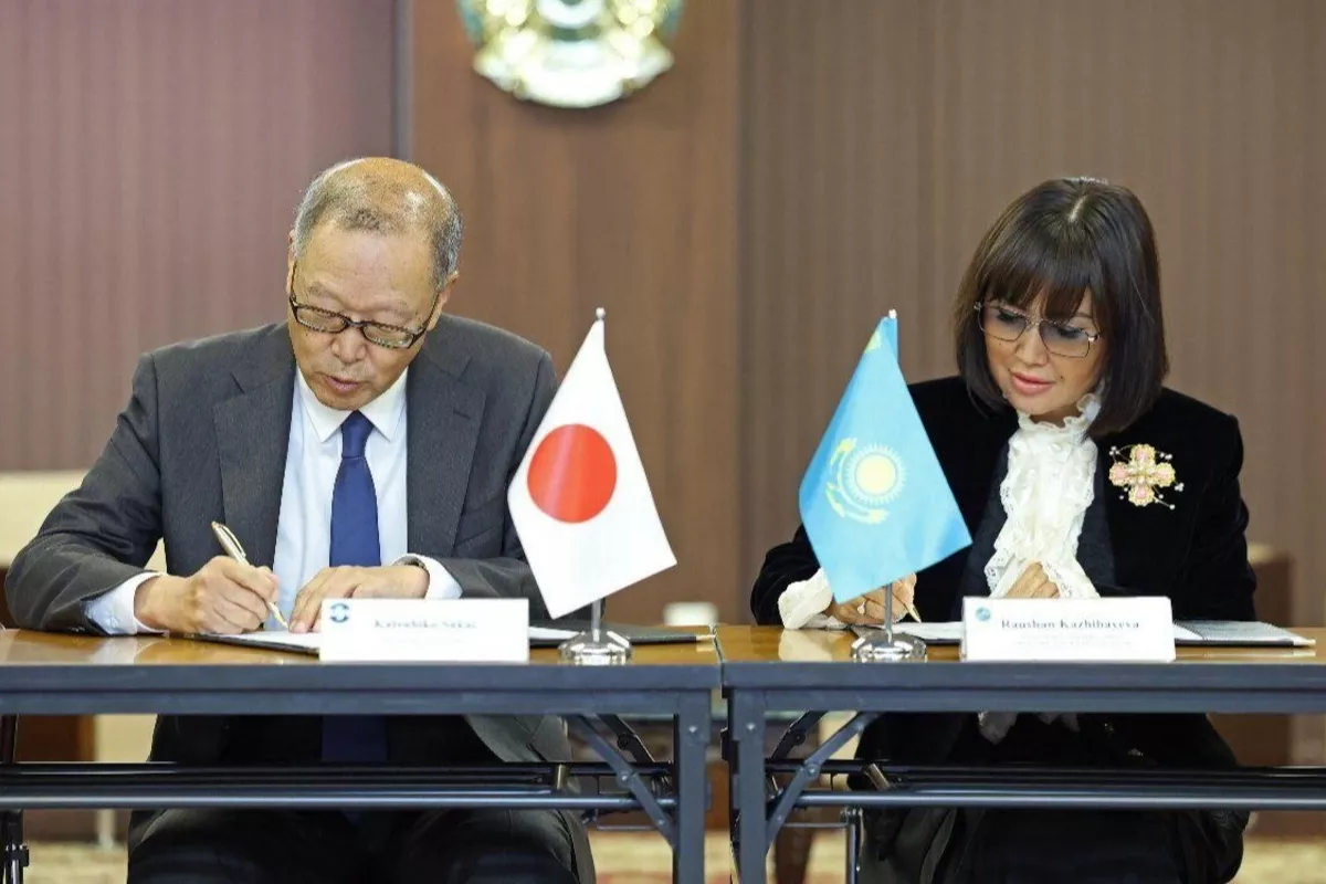 Kazakh, Japanese Media Outlets Sign Cooperation Agreement