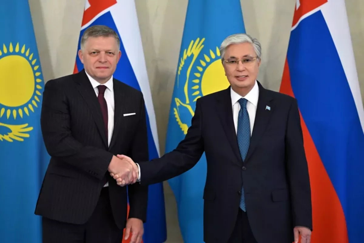 Kazakh President Holds Talks with Slovak Prime Minister in Astana