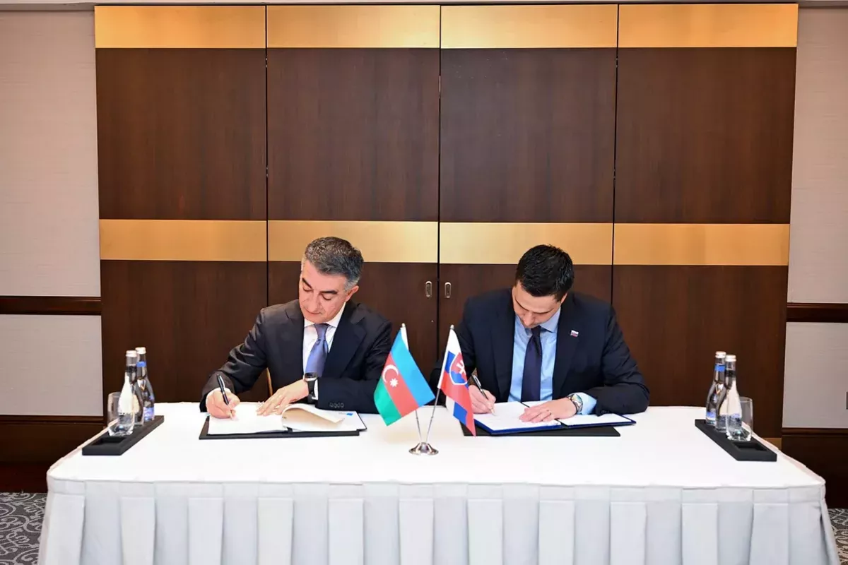 Azerbaijan, Slovakia Sign Quality Infrastructure Agreement to Boost Standards and Trade Cooperation
