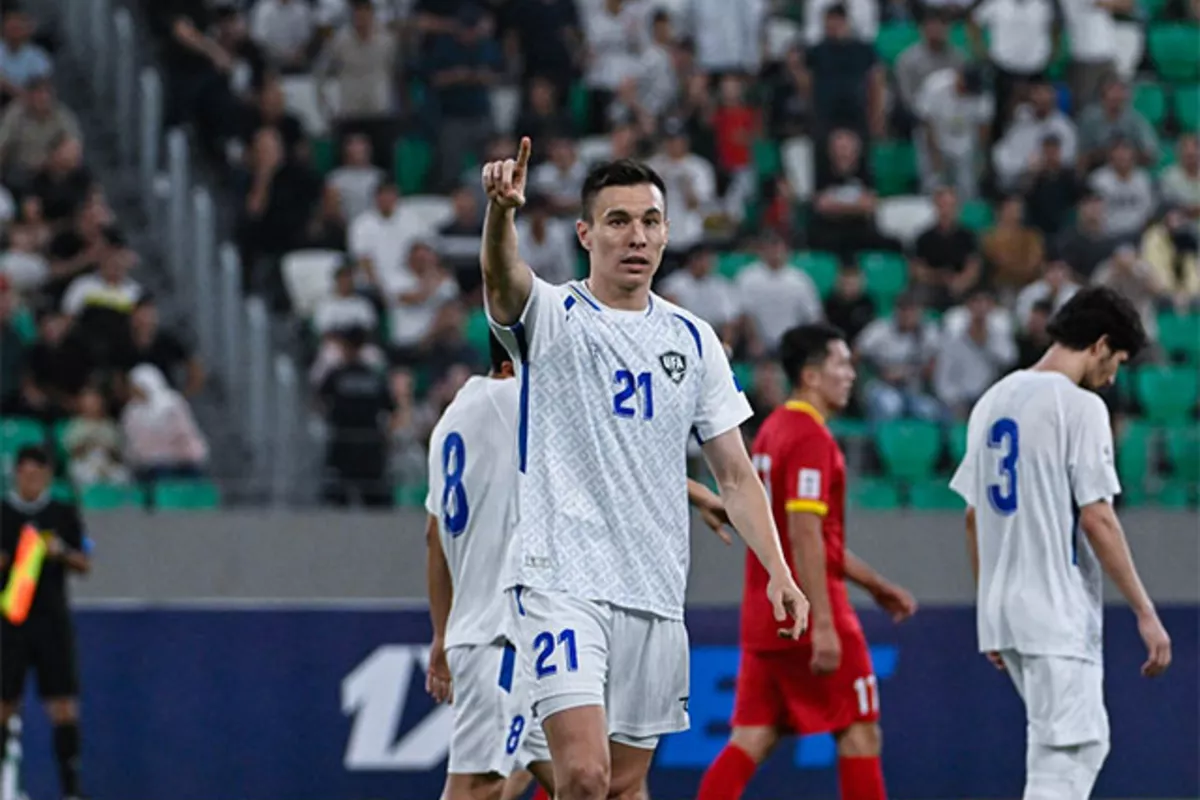 Uzbekistan Storms into CAFA Final with 4–0 Win Over Kyrgyzstan