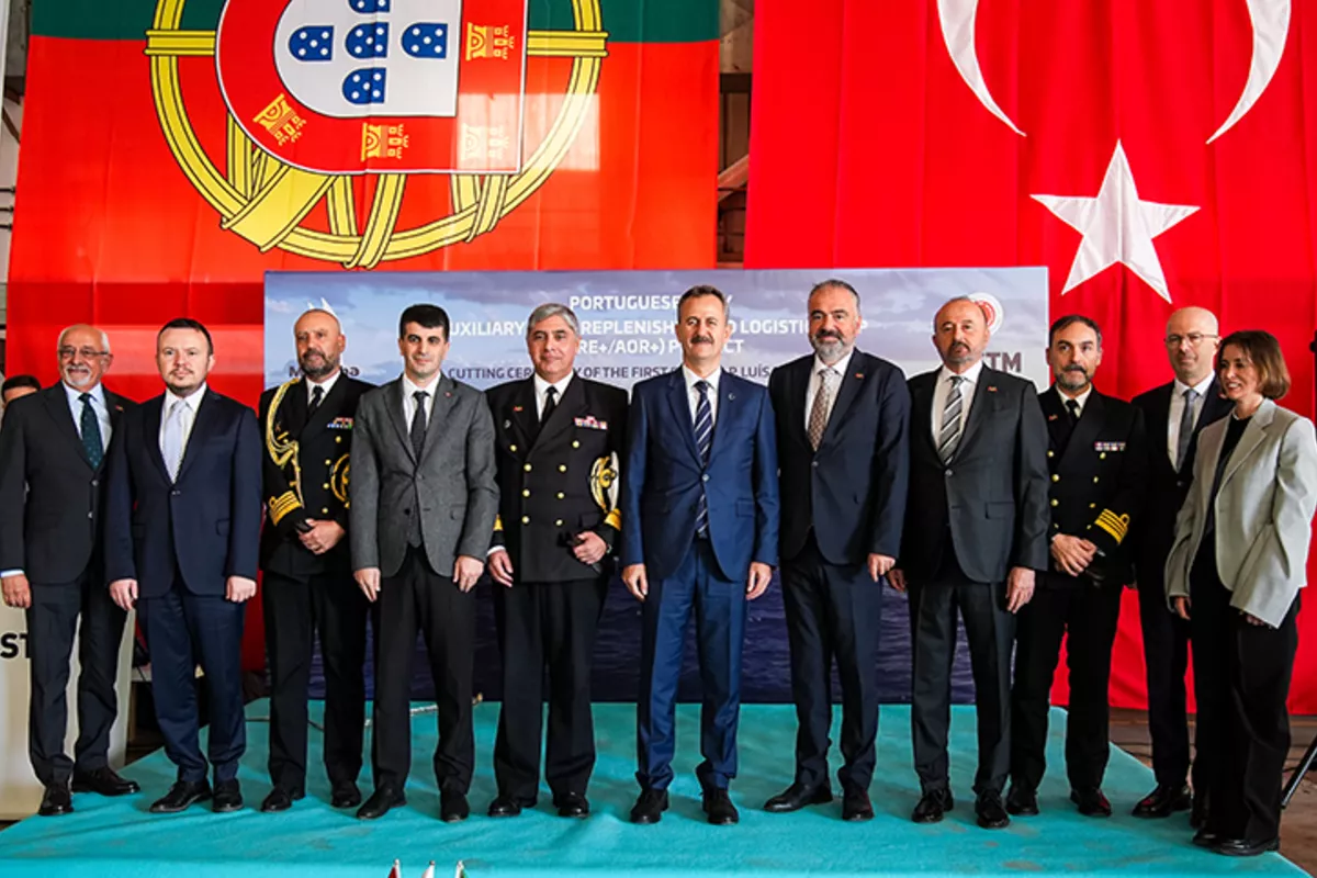 Türkiye Starts Building First Military Ship for Portuguese Navy